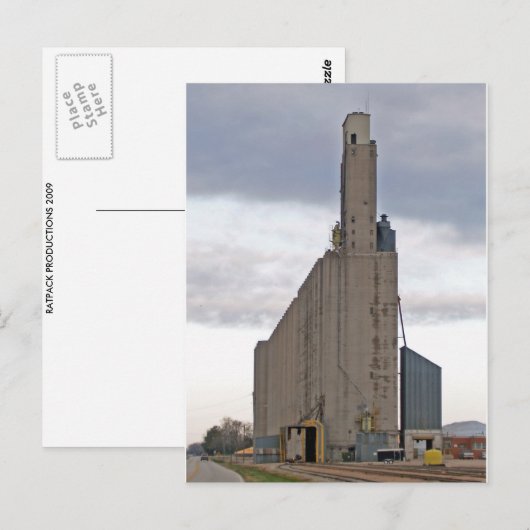 GRAIN ELEVATOR BRIEFKAART (Voorkant / Achterkant)