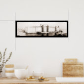 Grain Elevator Buffalo Foto 1919 Poster (Keuken)