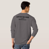 Graine à manches longues dans le T-shirt Sand (Dos entier)