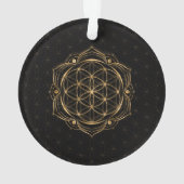 Graine de vie en Lotus - Géométrie sacrée (dos)