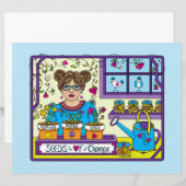 Graines de changement_Feuille de papier plate 11 " (Devant / Derrière)