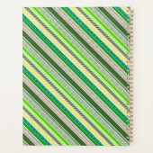 Graines florales Grandes vertes Monogramme personn (Dos)