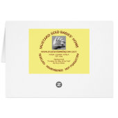 GRAINES MUSTARD - CARTE DE REMARQUE DE PERRY RITCH (Dos Horizontal)