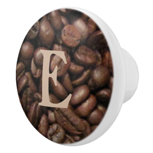 Grains de café faits sur commande - bouton de (Droite)