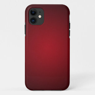 Grainy Red-Black Vignette iPhone 11 Hoesje