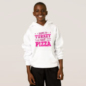 graisse rose sauter dinde pizza (Devant entier)