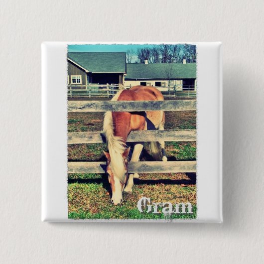 Gram Deluxe Edition Square Button (Voorkant)