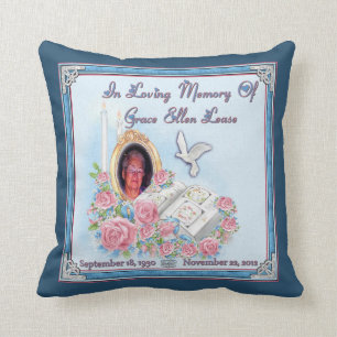 Gram Mancuso en Mam Lease Memorial Kussens