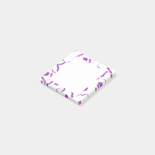 Gram Stain Post-it® Notes (Schuin)