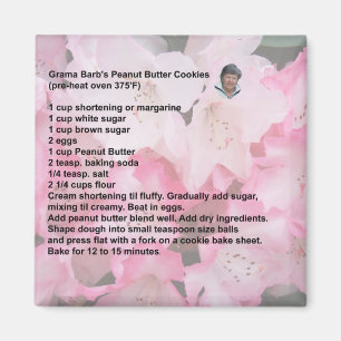 Grama Barb's Peanut Butter Aimant cookies