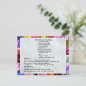 GramaBarb's Date Loaf Recipe Briefkaart (Staand voorkant)