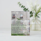 GramaBarb's Tuna Corn Chowder Recipe Briefkaart (Staand voorkant)