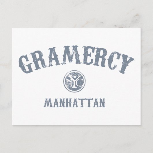 Gramercy Briefkaart (Voorkant)