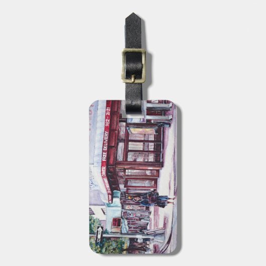 Gramercy Coffee Corner Bagagelabel (Voorkant verticaal)