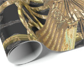 Gramercy Midnight Elegant Opulent Cadeaupapier (Rol Hoek)