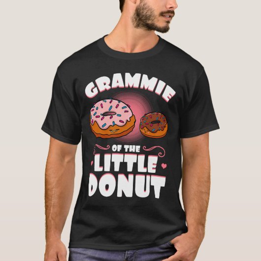 Gramie van het kleine donut-geslacht onthult Baby T-shirt (Voorkant)