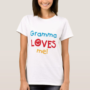 Gramma m'aime T-shirts et cadeaux