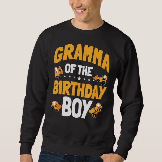 Gramma van de bda van de bouwwerker van de bda trui (Voorkant)