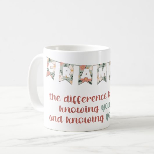 Grammaire : différence entre la mug (Devant gauche)