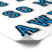 Grammaire Être plus génial Poster Drôle (Coin)