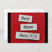 Grammar Briefkaart (Voorkant / Achterkant)