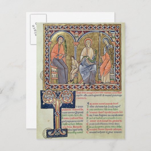 Grammar, Dialect en Rhetoric uit 'Satyricon' Briefkaart (Voorkant / Achterkant)