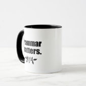 Grammar Matters | Mok "talenkennis" (Voorkant links)