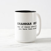 Grammar Nerd Mok (Voorkant rechts)