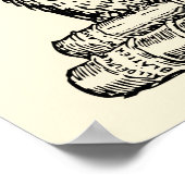 Grammar Owl zegt Whom Grammar Poster (Hoek)