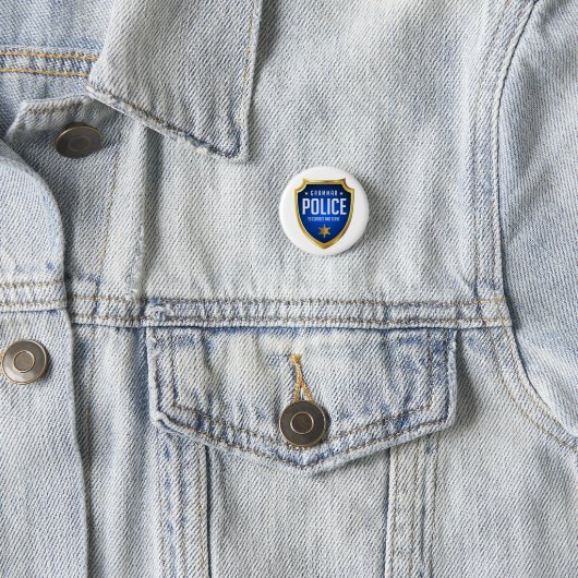 Grammar Police Funny Ronde Button 3,2 Cm (In situ)