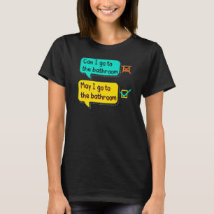 Grammaticus Engels Onderwijs School T-shirt