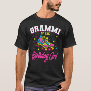 Grammi van de Birthday Girl Roller Schaatsen Bday T-shirt