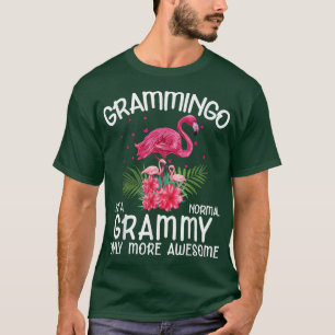 Grammingo als een normale Grammy Flamingo Gran T-shirt