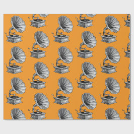 Grammofoon Cadeaupapier