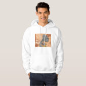 Grammofoon Hoodie (Voorkant volledig)