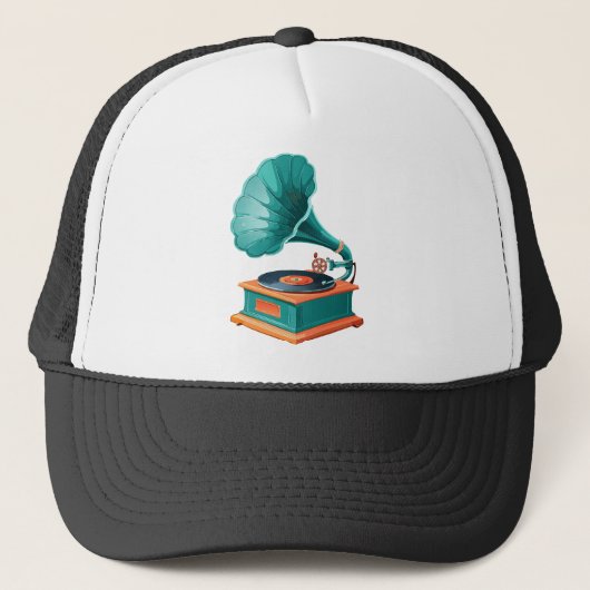 Grammofoon Trucker Pet (Voorkant)