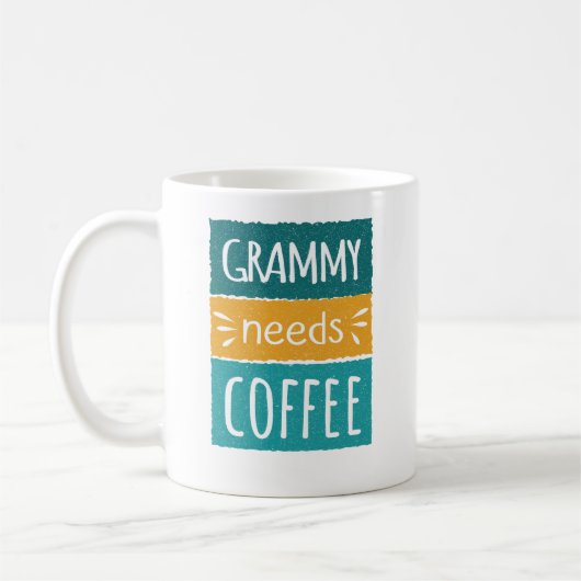 Grammy a besoin de café Mug (Gauche)