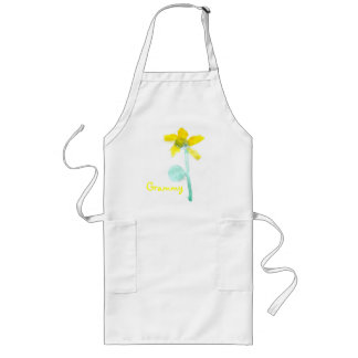 Grammy Apron Lang Schort