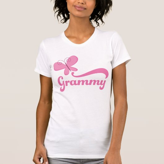 Grammy Butterfly Gift T-shirt (Voorkant)