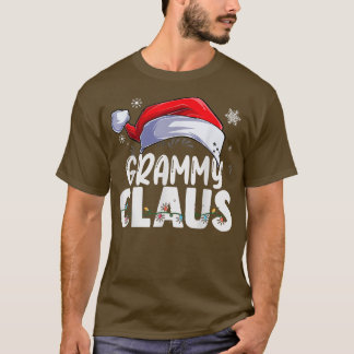 Grammy Claus Xmas familie komt overeen met oma Fun T-shirt