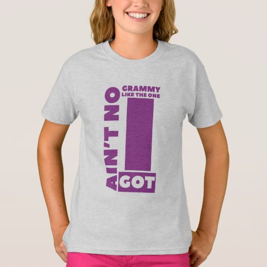 Grammy Kinderen Basic T-Shirt (Voorkant)