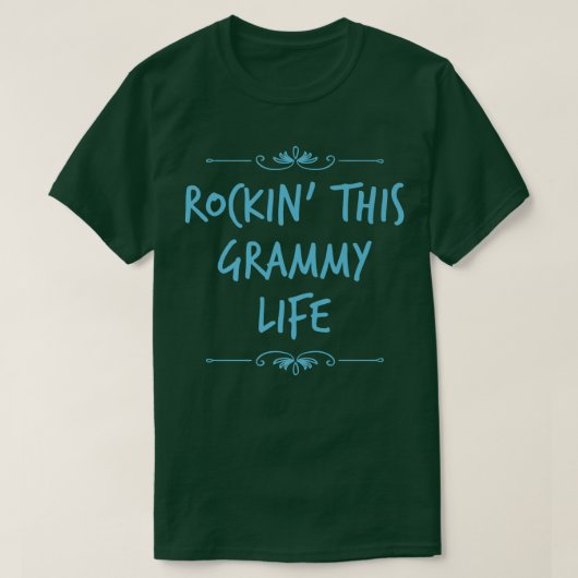 Grammy Life Funny grootmoeder grootouders T-shirt (Design voorkant)