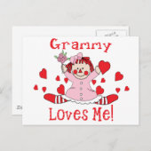 Grammy Love is me Rag Doll Briefkaart (Voorkant / Achterkant)