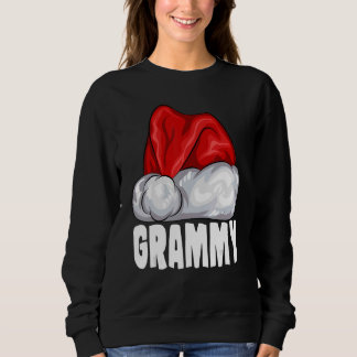 Grammy Santa Hat Kerstmis Pajama Matching Family Trui