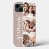 Grammy Script Grandma Photo Collage Case-Mate iPhone Case (Achterkant)