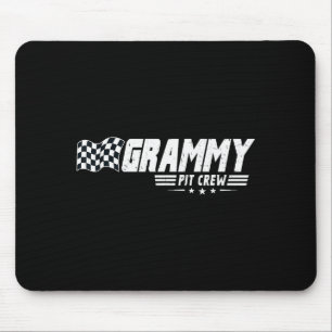 Grammy T Crew Race Auto Verjaardag Familie Racing Muismat