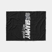 Grammy T Crew Race Car Birthday Family Racing Fleece Deken (Voorkant (Horizontaal))