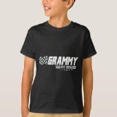Grammy T Crew Race Car Birthday Family Racing T-shirt (Voorkant)