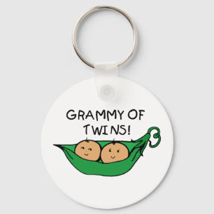 Grammy van Twins Pod Sleutelhanger