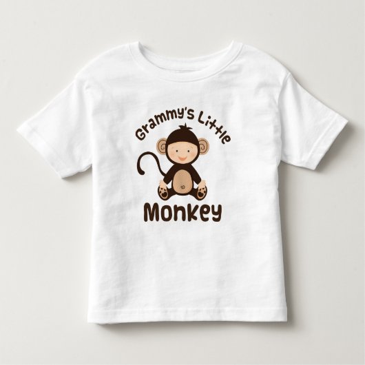 Grammys Little Monkey Kinder Shirts (Voorkant)